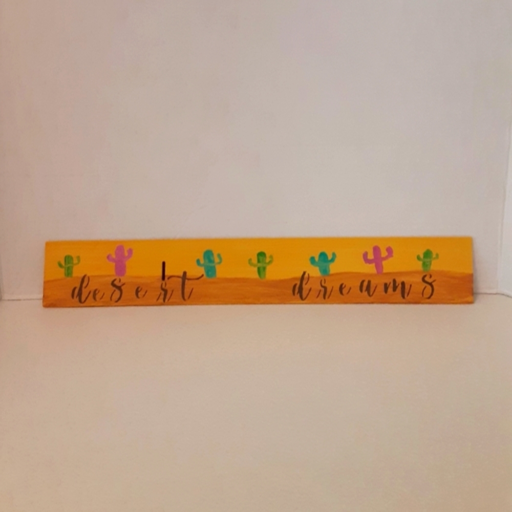 🌞DESERT DREAMS ART SIGN PLAQUE